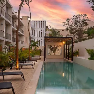 1br With Private Pool And Rooftop Access A103 Appartement Tulum